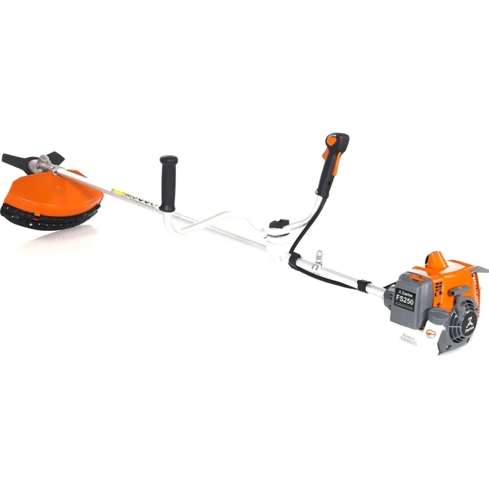 Триммер (мотокоса) бензиновый ZimAni FS250, 
1,6 кВт., леска/нож