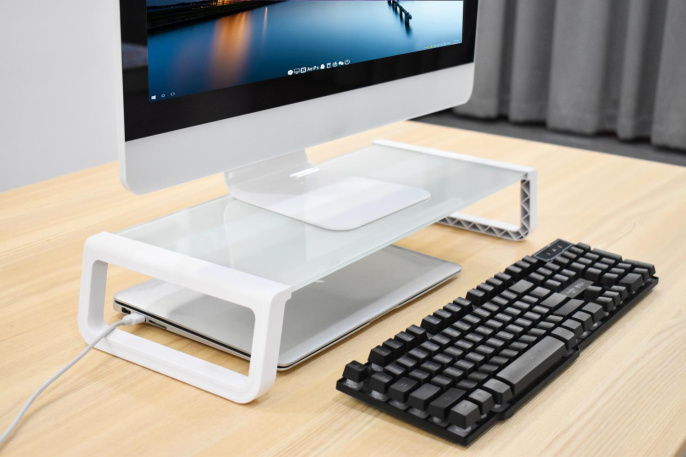 Подставка под монитор Cactus CS-MR-ALGL,  для монитора