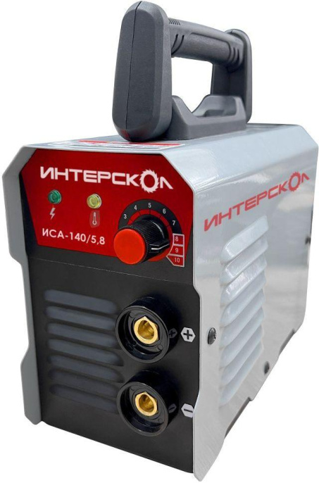Сварочный аппарат Интерскол ИСА-140/5,8 инвертор ММА DC 5.8кВт 659.1.0.70