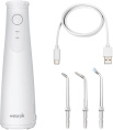 Ирригатор Waterpik Cordless Plus WF-26 портатив. 3насад. белый (WF-26 EU WHITE)