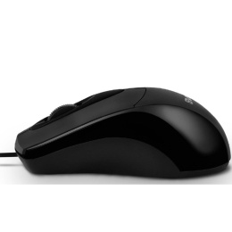 Мышь SVEN RX-110 USB чёрная 2+1кл. 1000DPI, цвет. картон, каб. 1,5м (SV-016692)