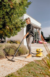 Пылесос Karcher Karcher WD 2 Plus V-12/4/18 (1.628-018.0) (строительный, сеть, потребление: 1000 Вт, без регулировки мощности)