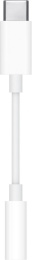 Переходник Apple MU7E2ZM/A, USB Type-C m - Jack 3.5 f , MFI, белый