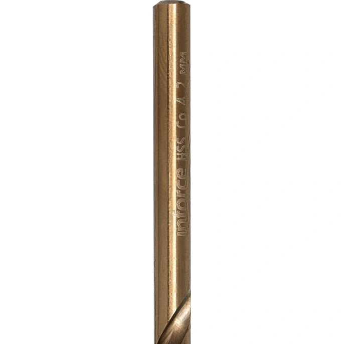 Сверло по металлу HSS-Co 4.2х75х43 мм Inforce 11-01-720