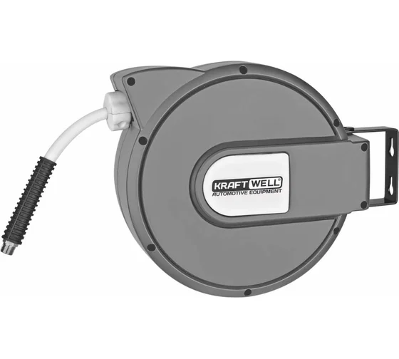 Катушка KraftWell KRW1731.C6 для раздачи воздуха/воды, закрытая пластиковая 9 м
