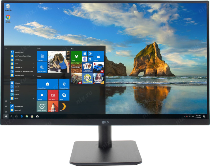 Монитор LG 23.8" 24MS500-B черный IPS LED 16:9 HDMI матовая 250cd 178гр/178гр 1920x1080 100Hz FHD 2.6кг