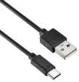 Кабель Digma USB Type-C (m) -  USB (m),  1.2м,  2A,  черный [type-c-1.2m-blk]