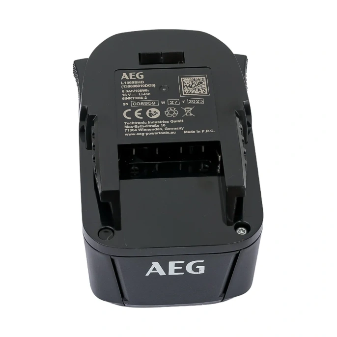 Аккумулятор L1860SHD 18В, 6 Ач AEG 4935480049