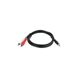 Соединительный кабель Telecom 3.5 Jack M-2xRCA M, стерео, аудио, 1.5м TAV7183-1.5M