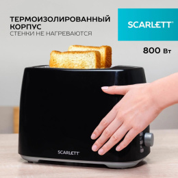 Тостер Scarlett SC-TM11068, черный