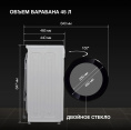 Стиральная машина Hyundai WME7216 класс: A+++ загр.фронтальная макс.:7кг белый инвертор