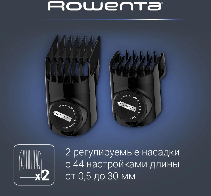 Триммер Rowenta Signature TN4500F4 синий [1830008407]