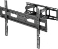 Кронштейн Kivi Motion-466 для ЖК-телевизоров, 37-80", настенный, поворотный, наклон 20°, поворот 120°, цвет черный