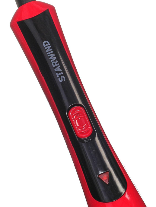 Щипцы для завивки StarWind SHE6610,  розовый и черный