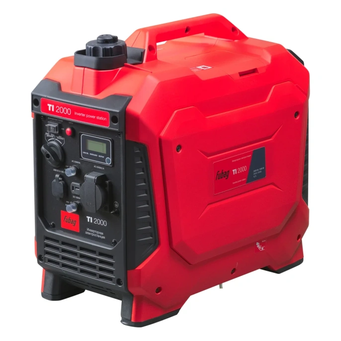 Бензиновый генератор FUBAG TI 2000, 220/12 В, 2кВт [646252]