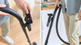 Пылесос Bosch BGL38GOLD, 1700Вт, черный/золотистый