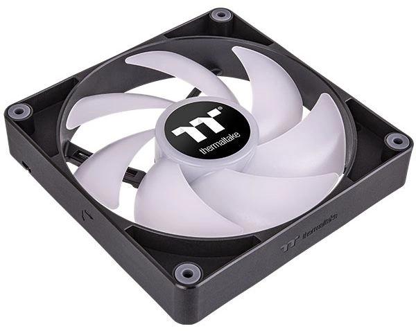 Вентилятор Thermaltake CT120 Sync 2шт, 120мм, 4-pin, 2000об/мин, 25.8 дБ, ARGB, черный, Ret [cl-f149-pl12sw-a]