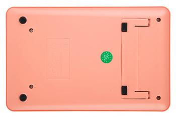 Калькулятор DELI Touch, EM01541, 12-разрядный, красный