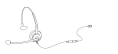 Головная гарнитура Escene ESH12 IP Phone Headset