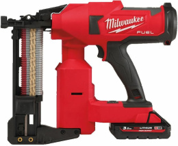 Степлер Milwaukee M18 FFUS-302C (4933479832) (тип питания: аккумулятор, 18В, Li-ion, длина скобы 38-51 мм, ширина скобы: 10.3 мм, кейс, ЗУ)
