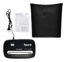 Уничтожитель бумаг Buro Home BU-S050C,  P-3,  5х35 мм, 5 лист. одновременно, 13л