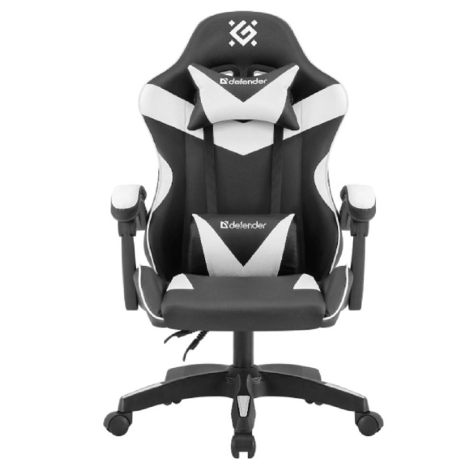 Игровое кресло Urana Чер/бел,класс3,PU DEFENDER