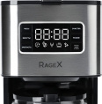 Капельная кофеварка RAGEX R404, 1.38л, 1000Вт, цвет: 000 (серебристая)