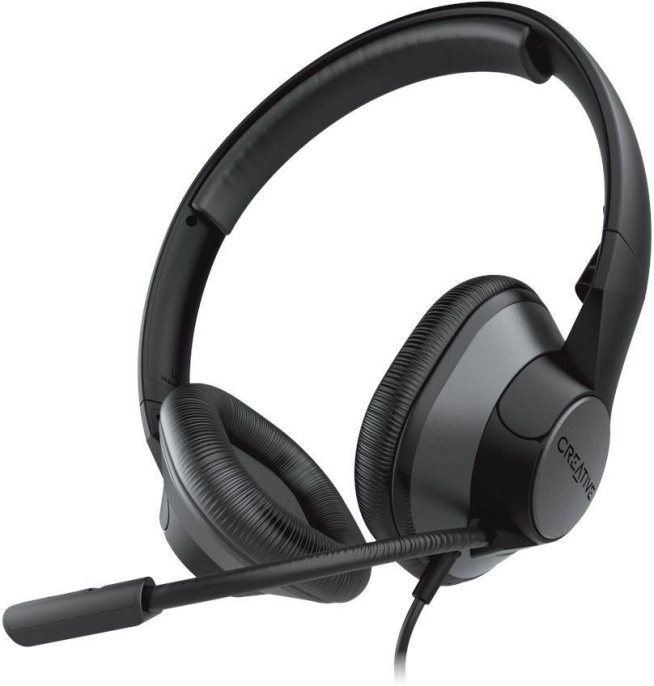 Гарнитура Creative HS-720 V2,  для компьютера, накладные,  проводные, черный [51ef0960aa000]