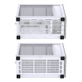 Корпус JONSBO D41 STD, Midi-Tower, TG, no fan, 1xUSB-A 3.2 + 1xUSB-C 3.2, ATX, mATX White D41 STD White