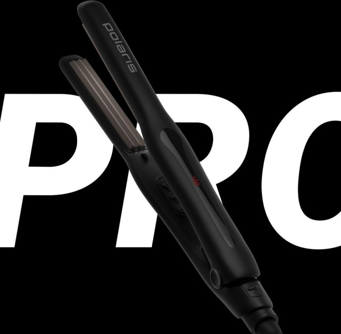Щипцы Polaris PHSZ 1309TAi Argan Therapy PRO 38Вт черный макс.темп.:230С покрытие:турмалиновое PHSZ 1309TAI