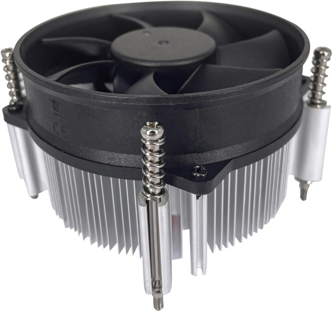 Устройство охлаждения(кулер) Digma D-CPC110-PWM3 Soc-1151/1200/2066/1700 черный 4-pin 25dB Al+Cu 110W 350gr Ret