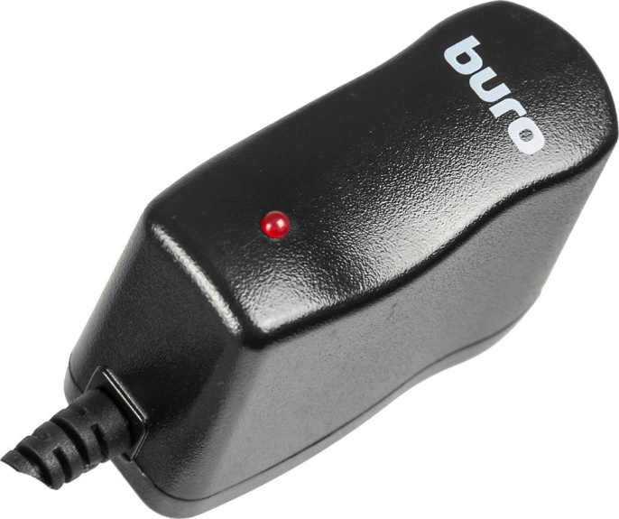 Сетевое зарядное устройство Buro XCJ-021-EM-1A, microUSB, 5Вт, 1A, черный