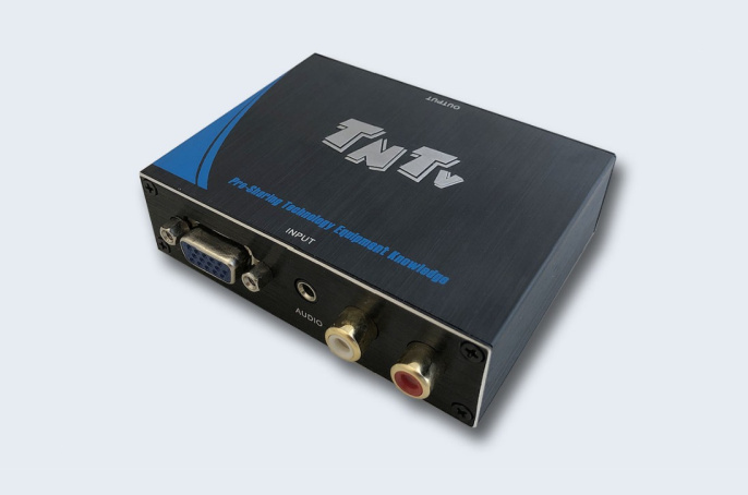 TNTV/TNT MMS-VAH3 Конвертер, VGA+AUDIO HDMI, HD-DB15+MINIJACK+2xRCA HDMI, Female, DC 5V, интегрированный конвертер видеоразрешений/scaler