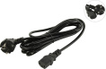 5bites Кабель питания PC205-30A IEC-320-C13 / CEE 7/7 SHCUKO / 220V / 3G*0.50MM / 3M