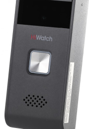 Комплект домофона HIWATCH DS-D100K,  серебристый