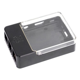 Корпус ACD RA175 Black Case w/Sense Hat hole for Raspberry Pi 3 B CBPIHAT-BLK