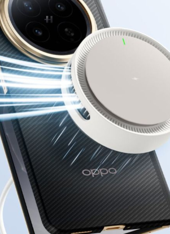 OPPO выпустила беспроводную зарядку Magnetic Turbo 2 со встроенным охлаждением смартфона