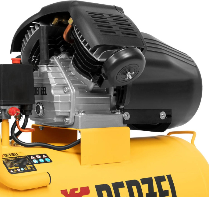 Компрессор поршневой DENZEL DCV1800/50 масляный [58168]