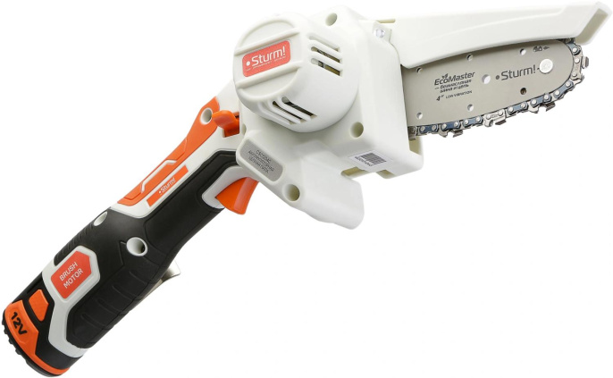 Цепная пила Sturm! CSC1204C аккум. дл.шины:4" 10cm 2аккум. 2Ач ЗУ