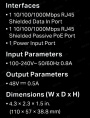 Инжектор PoE TP-LINK POE4824G 10/100/1000BASE-T 100-240В (АС)