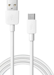 Defender USB кабель USB08-01C AM-TypeC, белый, 1m, пакет, 87495