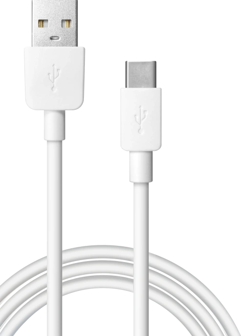 Defender USB кабель USB08-01C AM-TypeC, белый, 1m, пакет, 87495