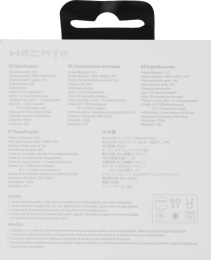Гарнитура игровая Edifier GM3 Plus,  для компьютера, вкладыши,  bluetooth, черный