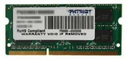 Оперативная память Patriot PSD38G16002S DDR3 - 1x 8ГБ 1600МГц, для ноутбуков SO-DIMM , Ret