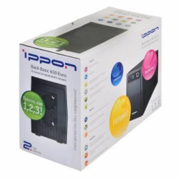 ИБП Ippon Back Basic 650 Euro,  650ВA [383323]