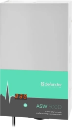 Стабилизатор напряжения Defender ASW 500D белый [99044]