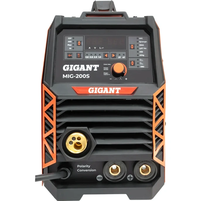 Сварочный полуавтомат - инвертор Gigant (200 А; EURO; синергия; ПВ 40%) MIG-200S