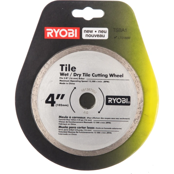 Диск алмазный (102х16 мм) для плиткореза ONE+ Ryobi TSBA1 5132002473