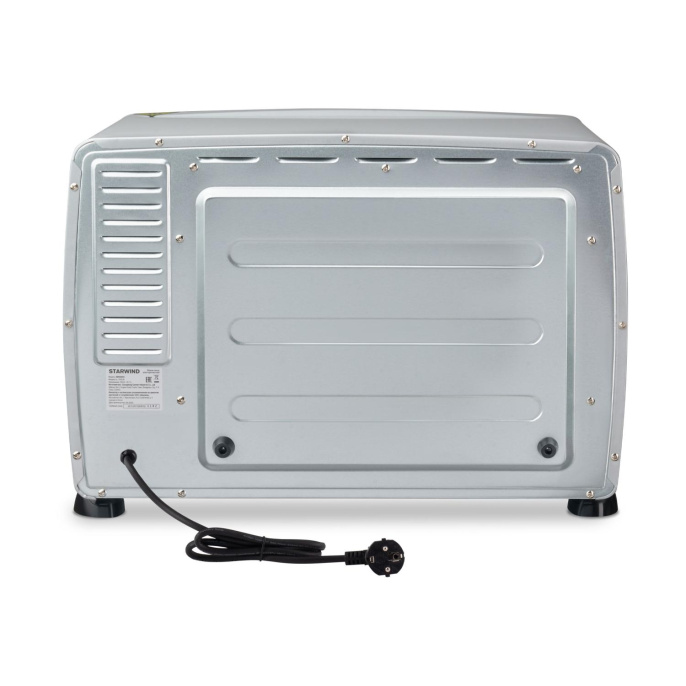 Мини-печь Starwind SMO2046 35л. 1500Вт серебристый/черный