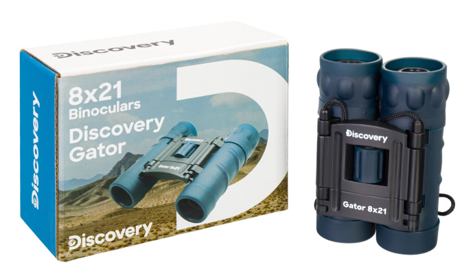 Бинокль Levenhuk Discovery Gator 8x21